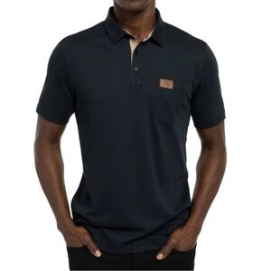 Travis Mathew black Valetta golf polo shirt Size XL